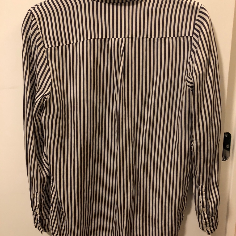 H&M stripped blouse